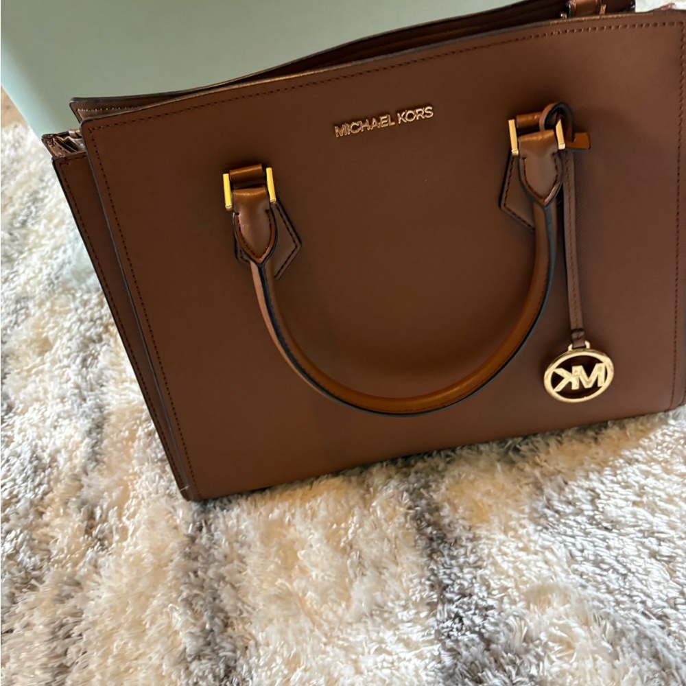 Michael Kors Chocolate Brown Satchel